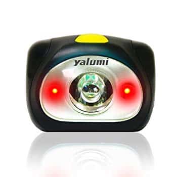 Yalumi Spark Dual 105-Lumen 90-Meter Spotlight White/Red LED Headlamp