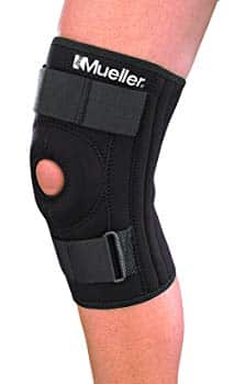 Mueller Patella Stabilizer Knee Brace, Medium, Black, 1-Count Package